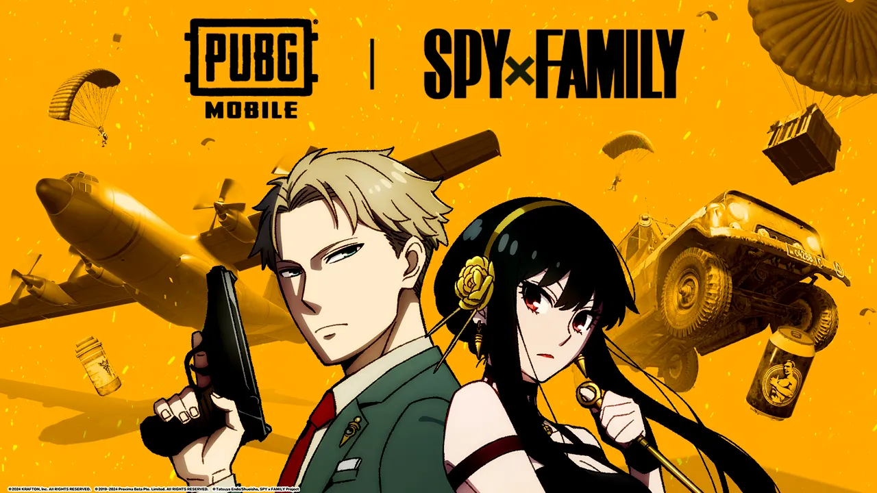 PUBG Mobile Berkolaborasi Dengan SPY x Family Ada Loid Forger dan Anya